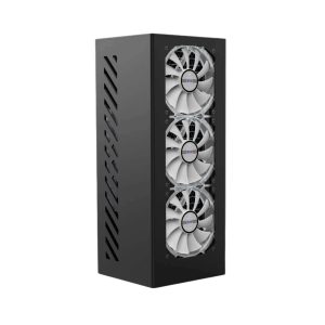 Bykski 360mm External Liquid Cooling Station, 120mm x 3, Triple Fan, Black (B-360-WCD-X)