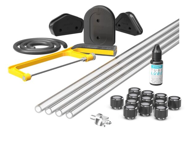 PrimoChill (Complete Kit) 4x 14mm Acrylic/PMMA Tubes, 12x Metrix SX Fitting, Bending Jig/Kit, Cutter and Finishing Bit