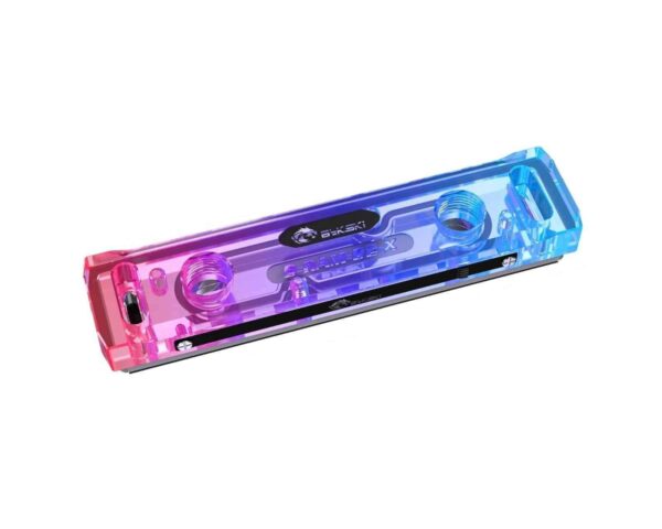 Bykski Dual Channel Memory Water Block - Symphony Edition w/ 5v Addressable RGB (RBW) (B-RAM-D2-X)