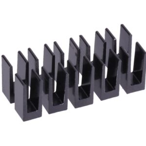 Alphacool GPU Heatsinks 7 x 7 x 15mm | Black - 10 Pack (17156)