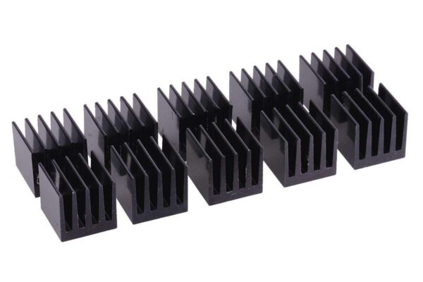 Alphacool GPU Heatsink 15 x 15 x 15mm | Black - 10 Pack (17155)