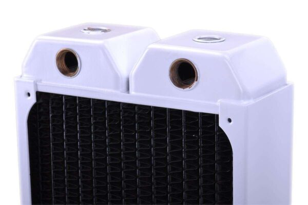 Alphacool NexXxos UT60 Full Copper Radiator 420, 140mm x 3, Triple Fan, White