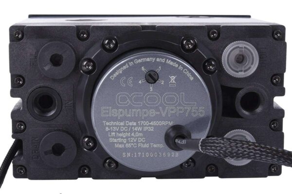 Alphacool Eisfach - Single Laing D5 incl. Alphacool Eispumpe VPP755 - Dual 5,25 Bay Station Reservoir (13304)