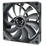 Scythe Kaze Flex High Performance Computer Case Fan, 3-Pin, 2000RPM (120x25mm, Grey Color)