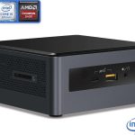 Intel NUC8i5INHPA Mini PC, Intel Core i5-8265U Upto 3.9GHz, 8GB RAM, 1TB SSD + 500GB HDD, AMD Radeon 540X, HDMI, Mini DisplayPort, Card Reader, Wi-Fi, Bluetooth, Windows 10 Pro
