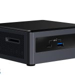 Intel NUC10I7FNHN Mini PC, Intel Core I7-10710U Upto 4.7GHz, 8GB RAM, 512GB NVMe SSD, HDMI, Thunderbolt, Card Reader, Wi-Fi, Bluetooth, Windows 10 Pro