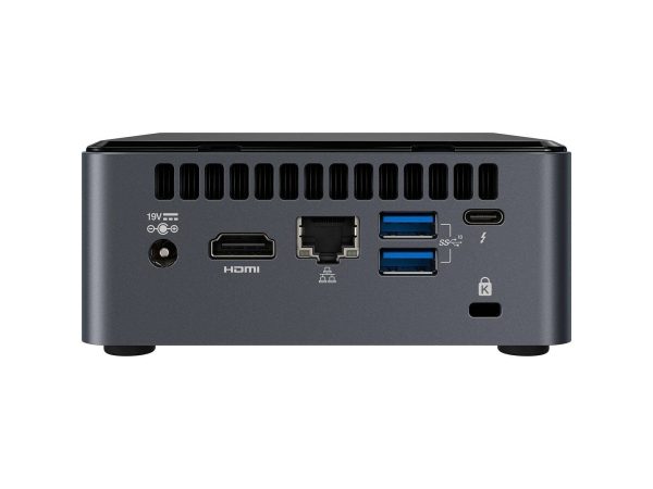 Intel NUC10I7FNHN Mini PC, Intel Core I7-10710U Upto 4.7GHz, 8GB RAM, 512GB NVMe SSD, HDMI, Thunderbolt, Card Reader, Wi-Fi, Bluetooth, Windows 10 Pro