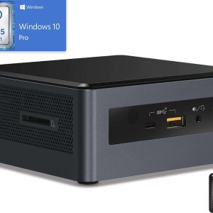 Intel NUC8i5INHX Mini PC, Intel Core i5-8265U Upto 3.9GHz, 8GB RAM, 2TB SSD, AMD Radeon 540X, HDMI, Mini DisplayPort, Card Reader, Wi-Fi, Bluetooth, Windows 10 Pro