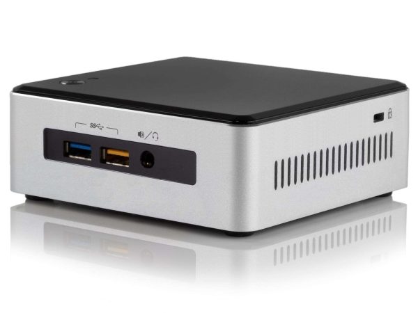 Intel NUC5i3RYH Mini PC, Intel Core i3-5005U 2.0GHz, 8GB RAM, 1TB NVMe SSD + 1TB HDD, Mini DisplayPort, Mini HDMI, Wi-Fi, Bluetooth, Windows 10 Pro