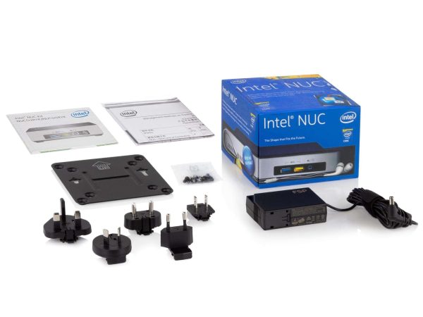 Intel NUC5i3RYH Mini PC, Intel Core i3-5005U 2.0GHz, 16GB RAM, 2TB NVMe SSD + 1TB HDD, Mini DisplayPort, Mini HDMI, Wi-Fi, Bluetooth, Windows 10 Pro