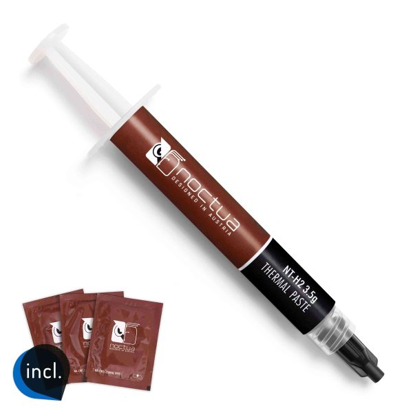 Noctua NT-H2 3.5g, Thermal Computer Paste incl. 3 Cleaning Wipes (3.5g)