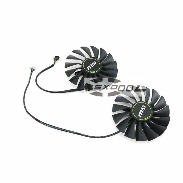 A pair cooler For MSI RTX2080 2080S 2080Ti VENTUS fan PLA09215B12H Graphics card cooling fan original