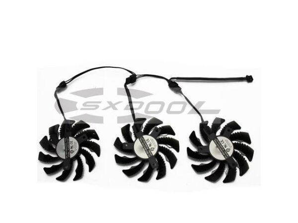 75mm PLD08010S12H 0.35A For Gigabyte AORUS GTX 1060 1070 1080 G1 GTX 1070Ti 1080Ti 960 980Ti cooling fan