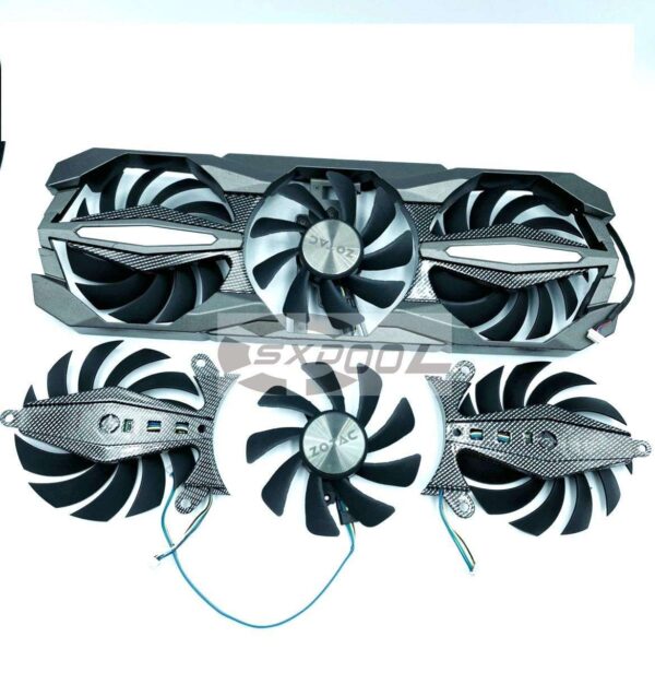 Original For Zotac GTX 1060 1070 1070ti 1080 Extreme Plus OC graphics card fan GA92S2U