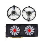 FDC10U12S9-C  For XFX AMD Radeon R7 370 RX 470 480 570 580 RX460 RX 460 cooling fan