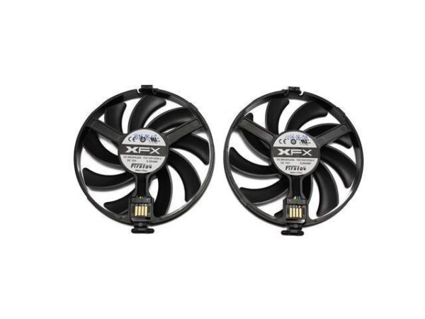 For XFX AMD Radeon R7 370 RX 470 480 570 580 RX460 RX 460 fan 95mm  FDC10H12S9-C Black