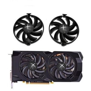 For XFX AMD Radeon R7 370 RX 470 480 570 580 RX460 RX 460 fan 95mm  FDC10H12S9-C Black