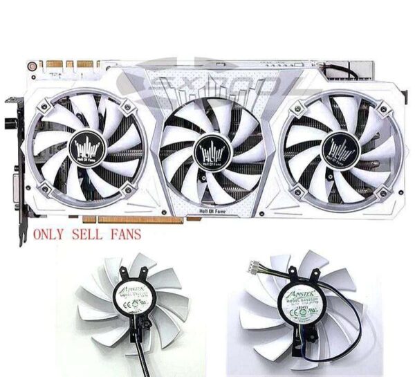 For Galaxy HOF GTX1060 1070 970 1080ti limited edition graphics card fan GA92S2H