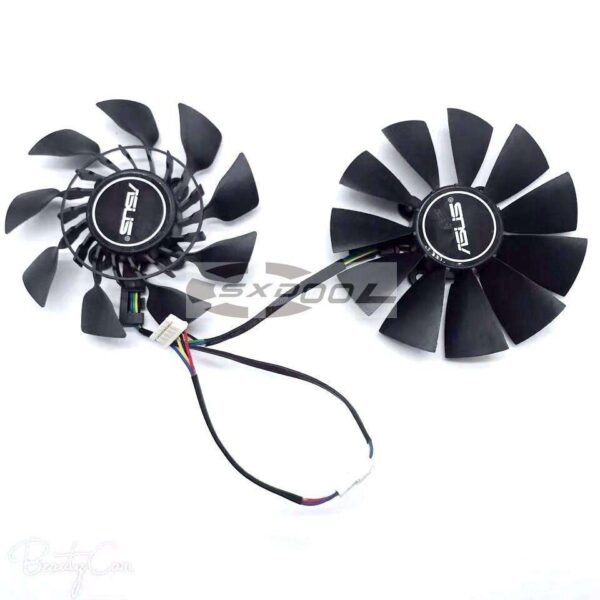 New Original for ASUS GTX780/780TI R9280/290/280X/290X FD10015H12S T129215SU Graphics Dual Fan