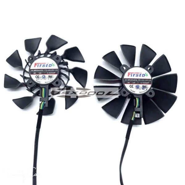 New Original for ASUS GTX780/780TI R9280/290/280X/290X FD10015H12S T129215SU Graphics Dual Fan