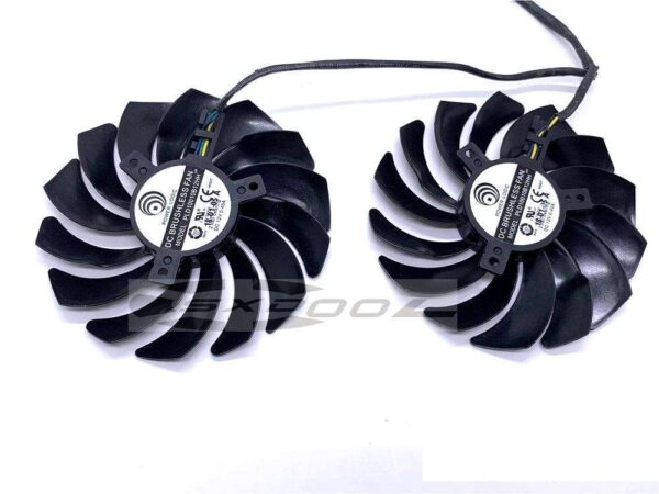 For MSI GeForce RTX 2060 SUPER ARMOR OC Graphics Card Fan PLD10010B12HH DC12V 95mm