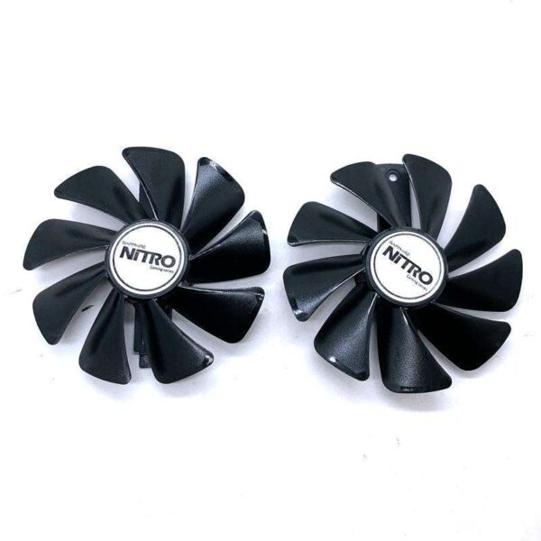 For Sapphire RX580 RX588 570 480 470 Graphics cooler 95mm CF1015H12D DC12V Platinum/Super Platinum/Overseas Version cooling fan (1 Pair)