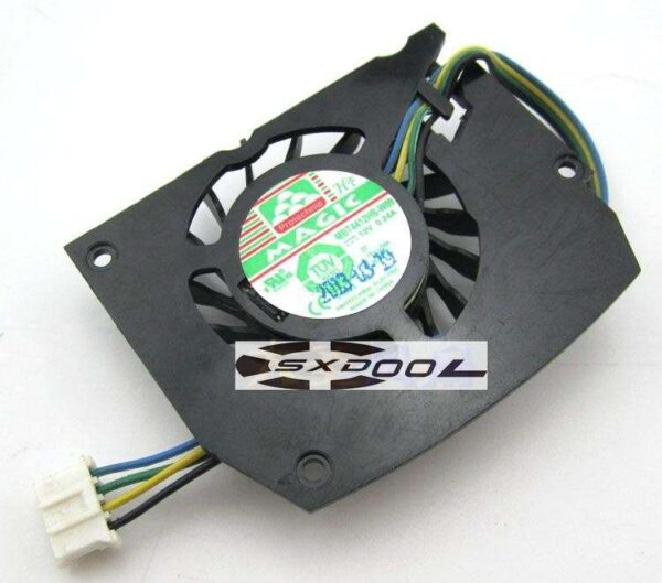 Original MAGIC MBT4412HB-W09 12V 0.24A 4-wire PWM graphics card cooling fan