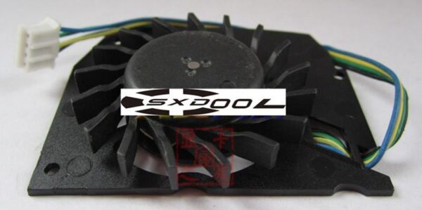 For Leadtek Quadro K600 Q600 Graphics Card Cooling Fan MBT4412HF-W09 12V 0.24A 4-wire 4-pin