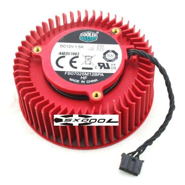 For AMD public version R9 270/270X cooler master FB07025M12BPA DC12V 1.5A turbo graphics fan