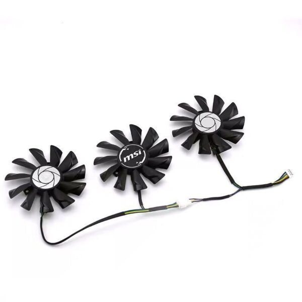 For MSI GTX1080ti 1080 1070ti 1070 1060 980ti Dark Dragon Graphics Fan PLD09210S12HH DC12V 0.40A 4-wire cooler (3PCS/Lot)