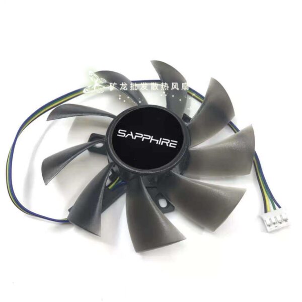 For Sapphire RX550 2G 4G League of Legends Knife Card Seconds RX560 260X 750 650 Graphics Fan