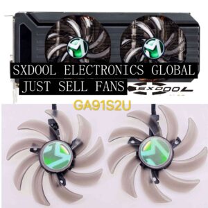 For Palit MAXSUN GTX1060 1070 Big Mac 3G 6G 8G Meijer 1063 graphics fan GA91S2U cooler