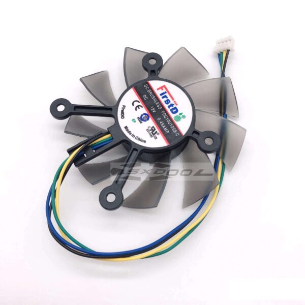 For ASUS GTX 550TI 750 460 560 6670 6850 7770 7850 Graphics Fan FirstD FD8015U12D