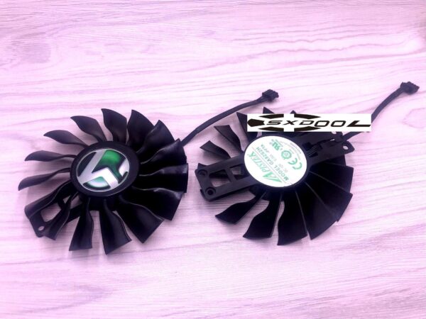 FD9015H12S GA92S2H For MAXSUN GTX 970 960 graphics card fan 4-pin temperature control  12V cooler (1 Pair)