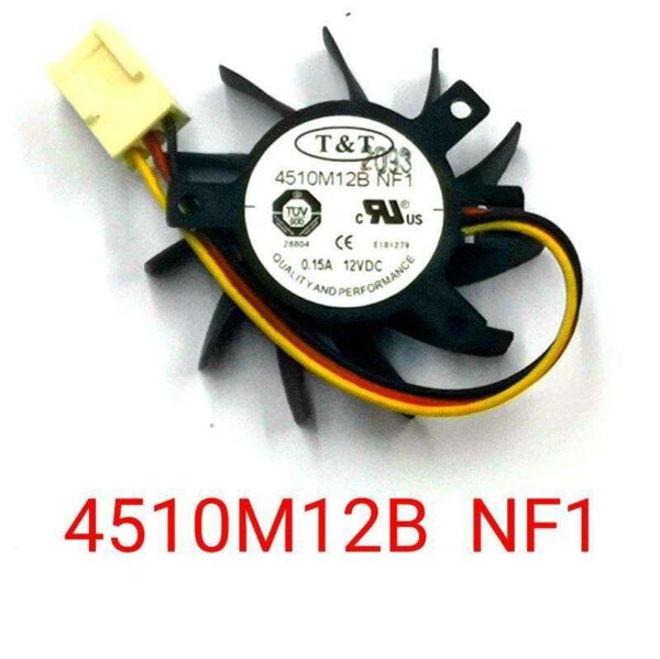 T&T APISTEK 4510M12B NF1 12V 0.15 A EPIA-N800 motherboard fan dual ball graphics card fan