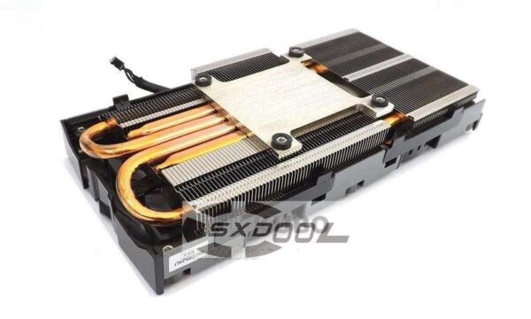 For Inno3D GTX960 1070 Gaming Extreme Edition, graphics card radiator, copper bottom 4 heat pipes 58mm holes