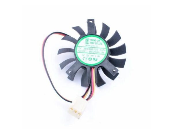 NEW original DFS500912M 12V 1.6W diameter 45mm, hole distance 35mm x 35mm x 27mm, industrial computer router heat sink graphics card cooling fan YOUNG LIN