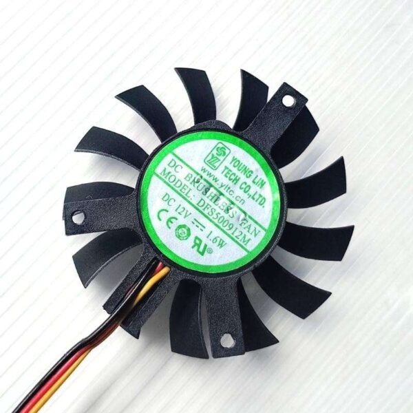 NEW original DFS500912M 12V 1.6W diameter 45mm, hole distance 35mm x 35mm x 27mm, industrial computer router heat sink graphics card cooling fan YOUNG LIN