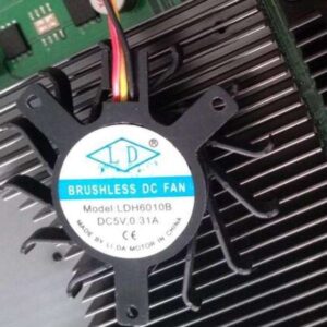 LDH6010B diameter 45MM hole distance 35MMx35MMx27MM DC5V 3-wire graphics card cooling fan