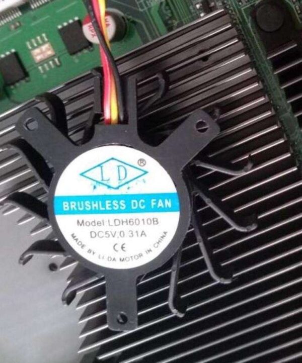 LDH6010B diameter 45MM hole distance 35MMx35MMx27MM DC5V 3-wire graphics card cooling fan