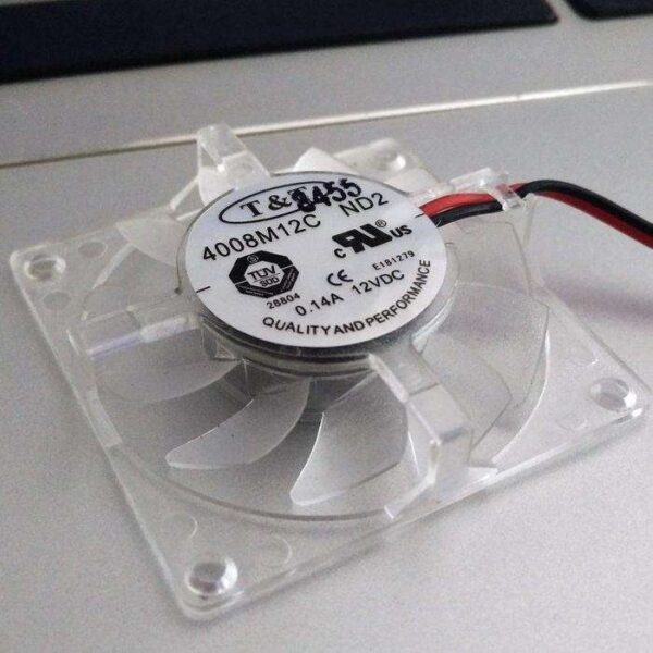 T&T  4008M12C ND2 4CM 4008 4009 DC12V 0.14A 2-wire graphics card cooling fan 40mm ceiling fan