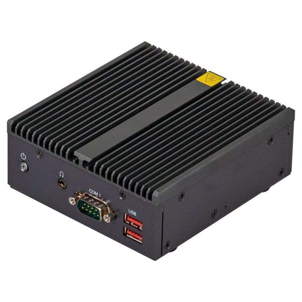 GigaIPC QBiX-EHLA6412-A1 Elkhart Lake J6412 Quad Core Fanless Mini PC, Dual LAN, Dual HDMI