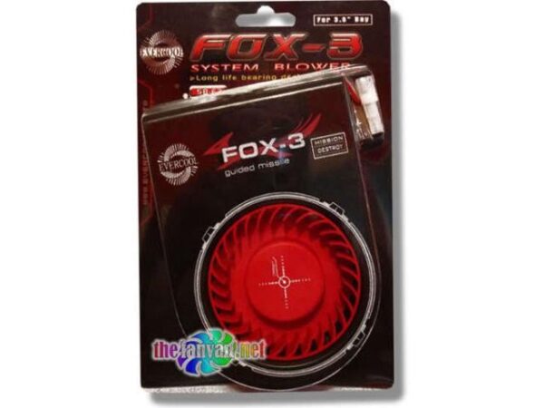 New Evercool SB-F3 "Fox-3" System Blower Fan for 3.5" Bay - Cool Your Hard Drive