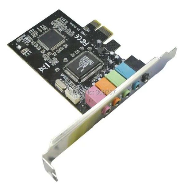 PCI Express PCI-E 5.1 channels CMI8738 Audio Sound Card support win7 win8