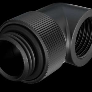 EK-AF ALU Angled 90° G1/4 - Black