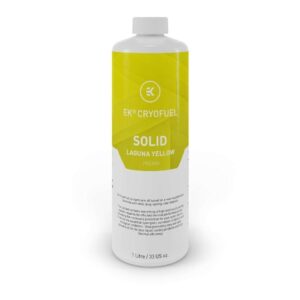 EKWB EK-CryoFuel Solid Premix PC Coolant, 1000mL, Laguna Yellow
