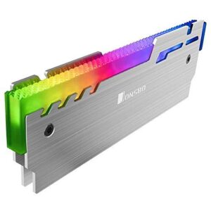 Jonsbo NC-3 Desktop Memory Heatsink 5V 3Pin Addressable RGB Aluminum RAM Heat Spreader Cooling Shell