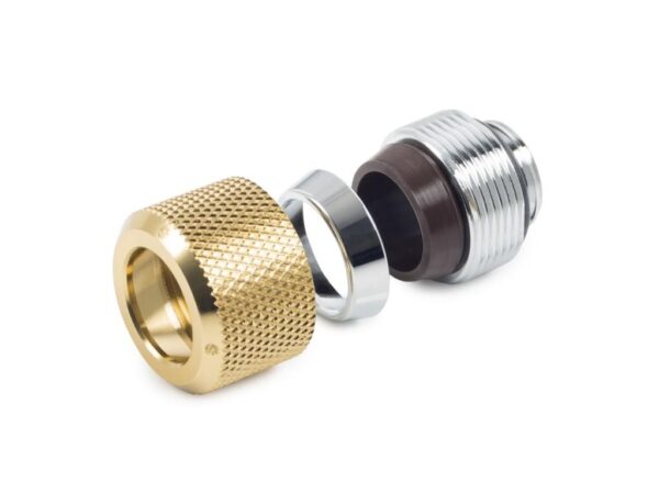 Bitspower G1/4" True Brass Advanced Multi-Link For OD 12MM (4PCS)