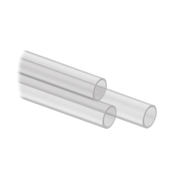 Corsair Hydro X Series XT Hardline 12mm Tubing, 1 Meter, Satin Transparent, 3-pack