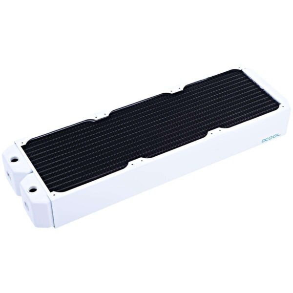 Alphacool NexXxos UT60 Full Copper Radiator 420, 140mm x 3, Triple Fan, White